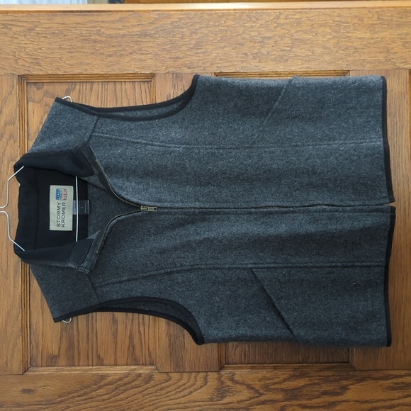 Stormy Kromer 80/20 Wool/Nylon Vest Black and Gray Size Women's L - Picture 1 of 7